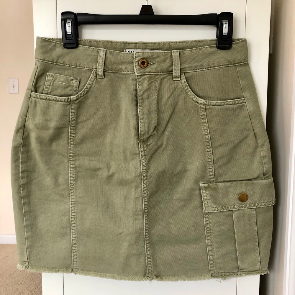Green Cargo Zara Skirt